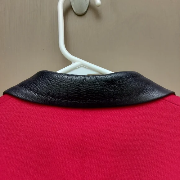 Ralph Lauren Collection Purple Label Red Single Breasted Equestrian Blazer